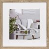Rám na obrazy Henzo Modern 70x70 cm středně hnědý