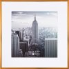 Henzo hliníkový rám Manhattan bronz 40x40 cm s paspartou 30x30 cm