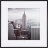 Henzo hliníkový rám Manhattan černý 40x40 cm s paspulkou 30x30 cm