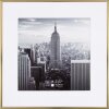 Henzo hliníkový rám Manhattan zlatý 40x40 cm s paspartou 30x30 cm