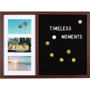 Henzo Letterboard 37,5x52,5 cm Tmavě hnědá...