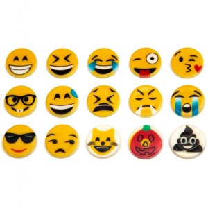 Henzo Letterboard 37,5x52,5 cm Tmavě hnědá Kvalitní dřevěná písmena Emojis