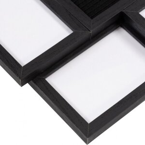 Henzo Letterboard 57x47 cm černý s fotorámečkem a sadou písmen