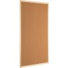 Henzo připínáček přírodní korek dřevěný rám 60x90 cm pro kancelář kuchyň učebna