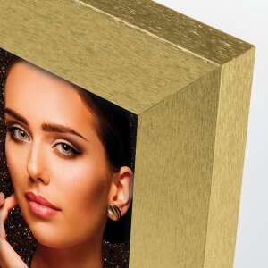 Dřevěný rám ZEP Glam zlatý a stříbrný 10x15 cm až 20x30 cm