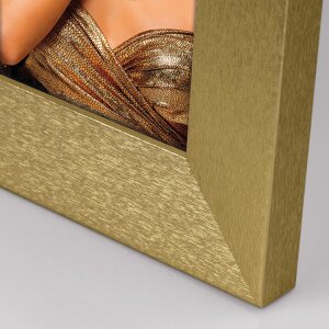 Dřevěný rám ZEP Glam zlatý a stříbrný 10x15 cm až 20x30 cm
