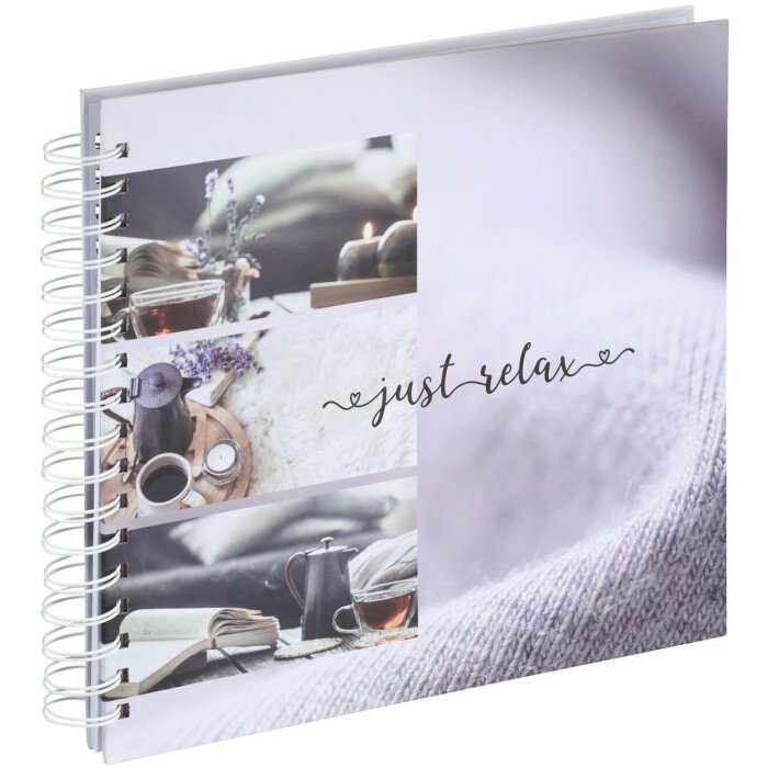 Spirálové album Hama Relax Just 28x24 cm 50 bílých stran