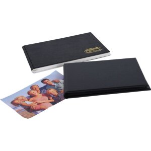 Henzo mini album Uni 36 fotografií 10x15 cm slip-in album černá měkká vazba