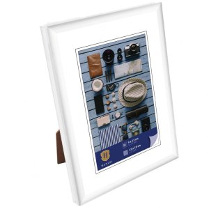 Plastový rám Napoli 13x18 cm bílý