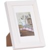 Dřevěný rám Henzo Jardin white 10x15 cm s paspartou 7x10 cm