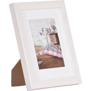 Rám obrazu Jardin 13x18 bílý dřevěný rám