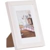 Rám obrazu Jardin 13x18 bílý dřevěný rám