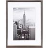 Hliníkový rám na obraz Manhattan 15x20 cm v šedé barvě