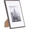 Hliníkový rám na obraz Manhattan 15x20 cm v šedé barvě