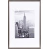 ocelově šedý obrazový rám hliníkový Manhattan 20x30 cm