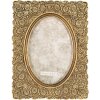 Clayre & Eef 2F0930 Rámeček na obrázky ve zlaté barvě 16x1x21 cm - 10x15 cm