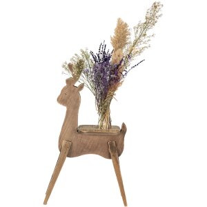 Clayre & Eef 5H0633 Dekorativní sob hnědý 38x15x68 cm
