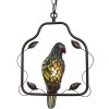 Clayre & Eef 5LL-6059 Stropní světlo Tiffany Parrot Multicoloured
