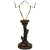 Clayre & Eef 5LL-6231 Tiffany stolní lampa Flower White