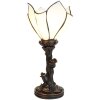 Clayre & Eef 5LL-6231 Tiffany stolní lampa Flower White