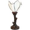 Clayre & Eef 5LL-6231 Tiffany stolní lampa Flower White