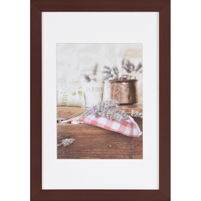 Dřevěný obrazový rám Jardin 20x30 cm v barvě wenge