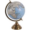 Clayre & Eef 64908 Globe Deco Modrá, šedá, béžová 22x22x33 cm