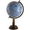 Clayre & Eef 64930 Globe Deco Modrá, šedá, béžová 22x22x37 cm