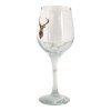 Clayre & Eef 6GL4086 Sklenice na víno Ø 7x21 cm - 300 ml