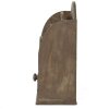 Clayre & Eef 6H2111 Stojan na dopisy hnědý 33x13x31 cm