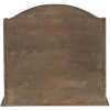 Clayre & Eef 6H2111 Stojan na dopisy hnědý 33x13x31 cm