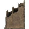 Clayre & Eef 6H2112 Stojan na dopisy hnědý 33x17x22 cm