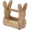 Clayre & Eef 6H2157M Dřevěná krabička Rabbit Brown 16x10x20 cm