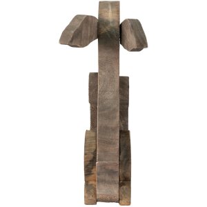 Clayre & Eef 6H2194 Dekorativní králík hnědý 23x11x33 cm