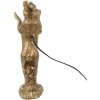 Clayre & Eef 6LMP734 Stolní lampa zlaté barvy 12x24x41 cm