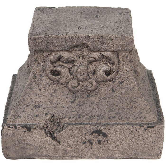 Clayre & Eef 6MG0021 Dekorace Ornament Grey 18x18x14 cm