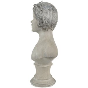 Clayre & Eef 6PR3546 Dekorativní poprsí béžové 14x9x27 cm