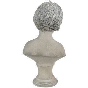 Clayre & Eef 6PR3546 Dekorativní poprsí béžové 14x9x27 cm
