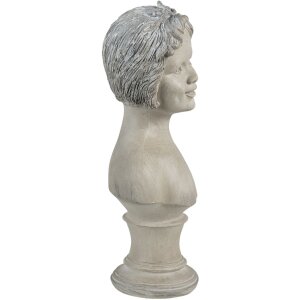 Clayre & Eef 6PR3546 Dekorativní poprsí béžové 14x9x27 cm