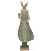 Clayre & Eef 6PR3591 Dekorace králík Polyresin 11x8x33 cm