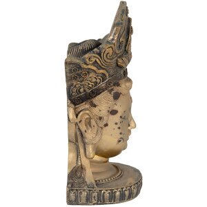 Clayre & Eef 6PR3620 Dekorativní Buddha Zlatá barva 11x9x22 cm