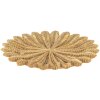 Clayre & Eef 6PR4775 Dekorativní miska zlaté barvy Ø 20x2 cm