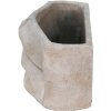 Clayre & Eef 6TE0389L Květináč do interiéru Mouth Grey 26x16x16 cm