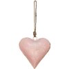 Clayre & Eef 6Y4814M Přívěsek šperk srdce růžový 15x5x15 cm