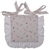Clayre & Eef HBU25 Povlak na polštářek Sedací polštářek růžový, béžový 40x40 cm