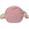 Clayre & Eef JZBG0258P Dámská taška růžová Ø 15 cm