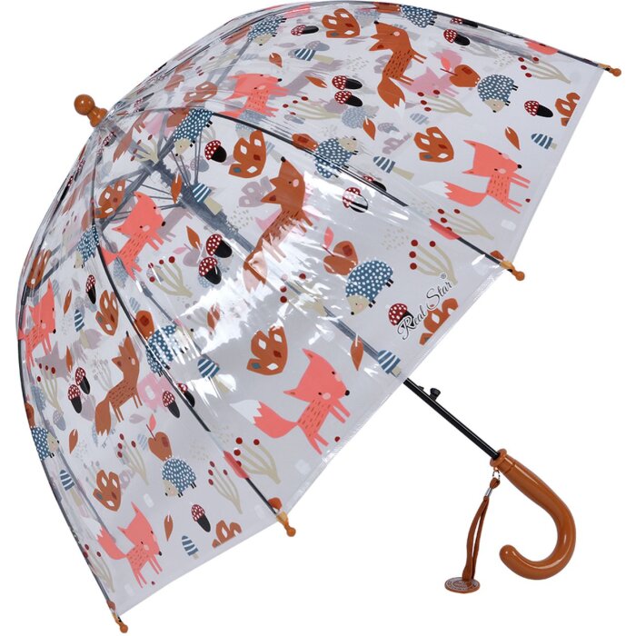 Clayre & Eef JZCUM0006O Dětský deštník oranžový Ø 50 cm