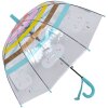 Clayre & Eef JZCUM0007BL Dětský deštník modrý Ø 50 cm