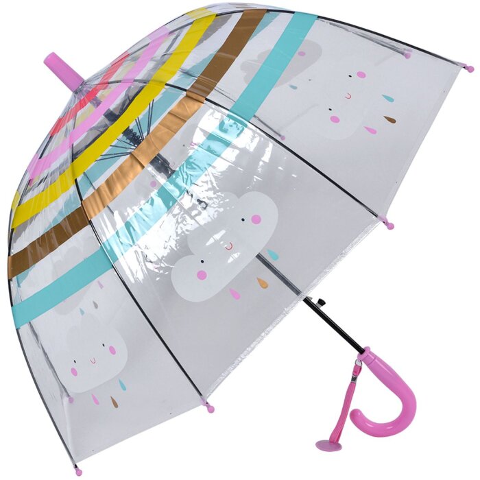 Clayre & Eef JZCUM0007P Dětský deštník růžový Ø 50 cm