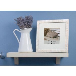 Dřevěný rám Henzo Driftwood 30x30 cm bílý s profilem paspartu z kvádru